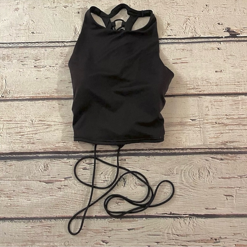 Alo Yoga Movement Bra Top Black Size Medium Women’s